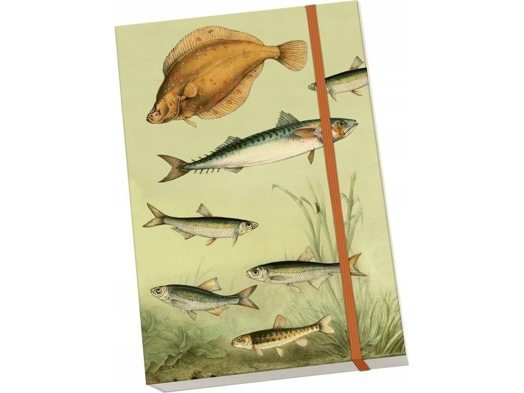 Dekorativ notesbog A5 STNOTE 122 Nordic fisk |
