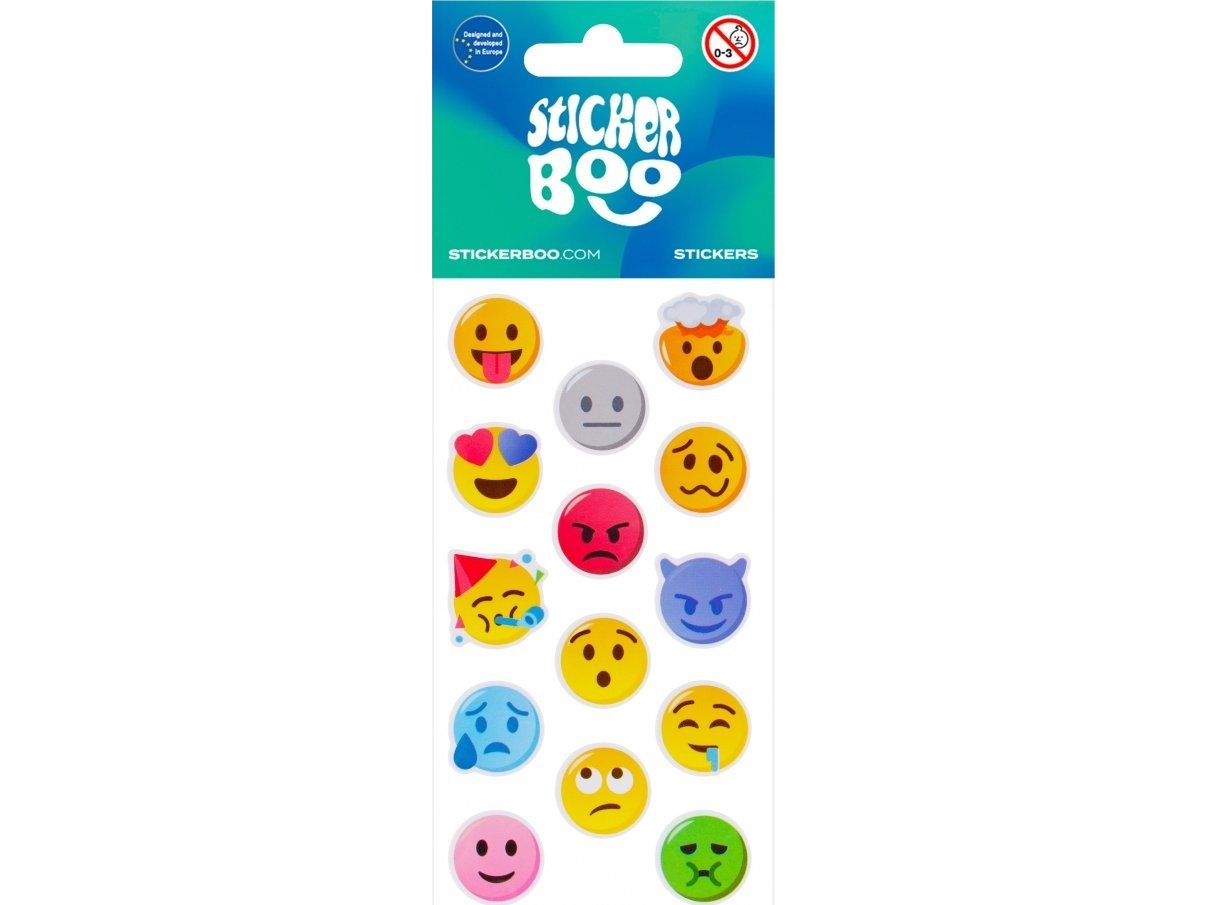 Aufkleberboo Aufkleber Emoticons 3 66X180 S-Boo Pbh 120/1800