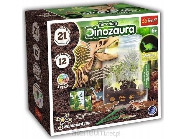 Trefl Science 4 You – Terrarium-dinosaurie TREFL | Leksaker - Vetenskap & Upptäckt - Biologi, geologi och arkeologi | GameStuff