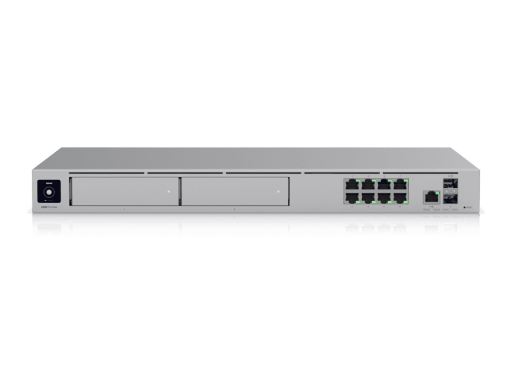 Ubiquiti Unifi Dream Machine Pro Max - Gateway 8-Port Switch - 10Gbe, 2.5Gbe - Wan-Porte: 2