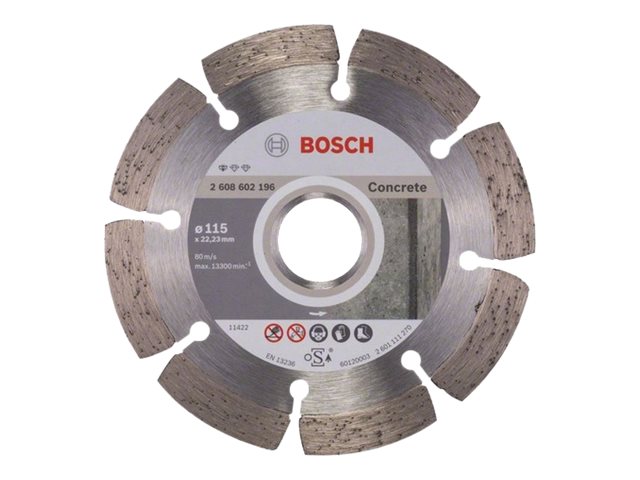 Bosch Standard for Concrete Diamantskæreskive Vinkelsliber Ø115 Diameter