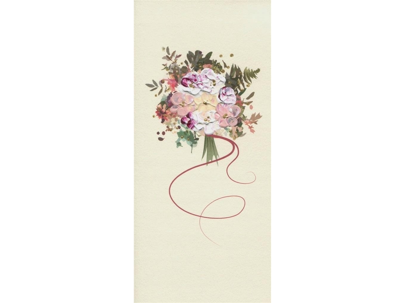 Mak Carnet Blumen Dl N07 - Blumenstrauß
