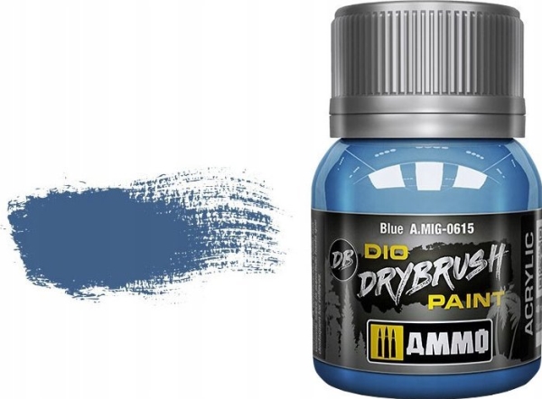 Vallejo Ammo DIO Drybrush - Blue