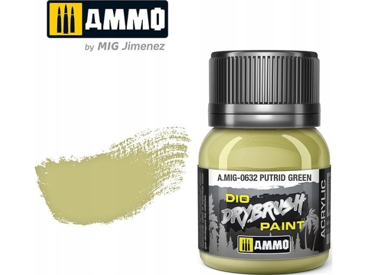 Vallejo Ammo DIO torrpensel - Putrid Green | Skola & Hobby - Konstmaterial - Specialprodukter | GameStuff