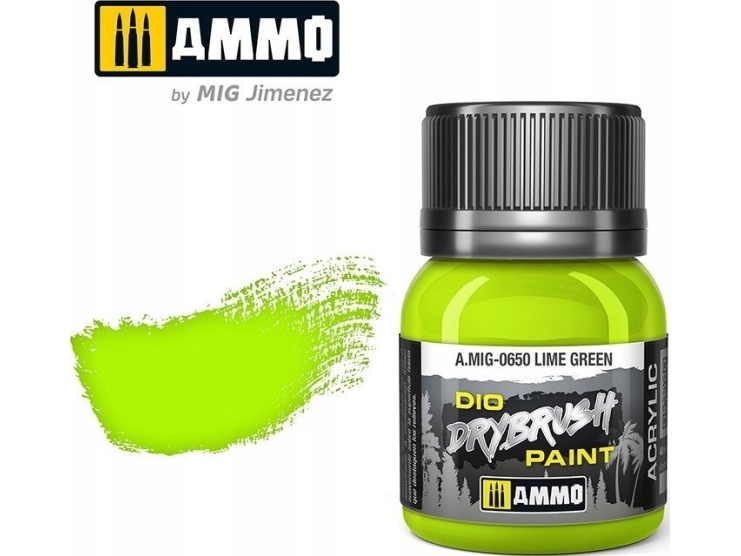 Vallejo Ammo: Dio Drybrush - Lime Green