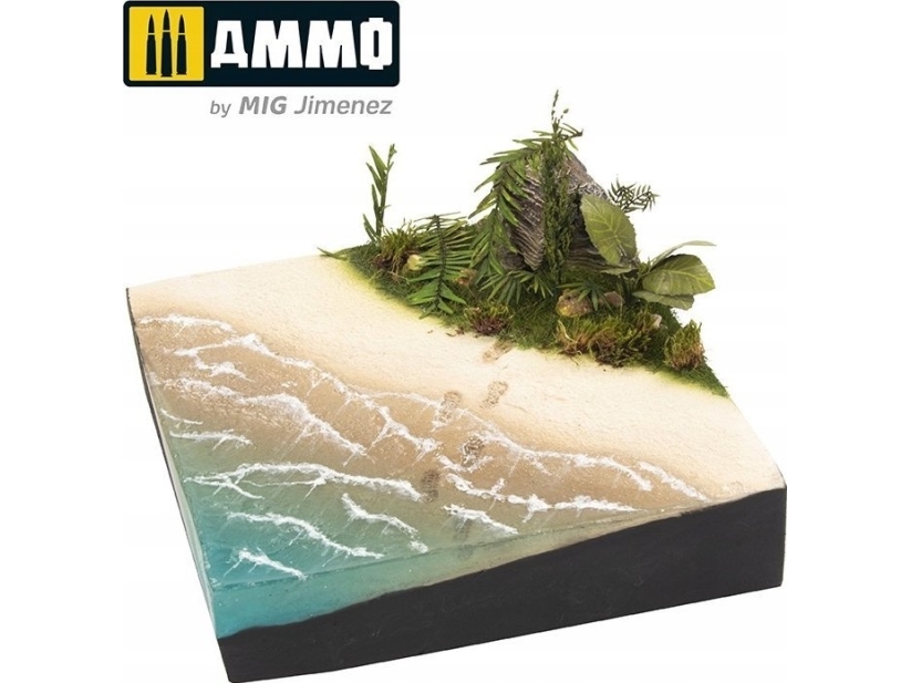 Vallejo Ammo: Terraform Premium Textures - Tyynenmeren hiekka