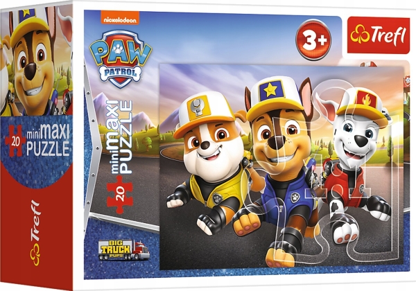 Trefl Puzzle 20 Minimaxi Wesołe Pieski 1 Trefl