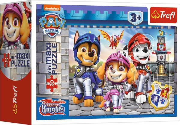 Trefl Puzzle 20 Minimaxi Wesołe Pieski 3 Trefl