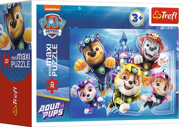 Trefl Puzzle 20 Minimaxi Wesołe Pieski 4 Trefl