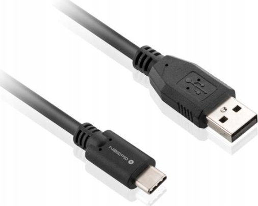 Gogen Usb-A Auf Usb-C Kabel 2 M Schwarz