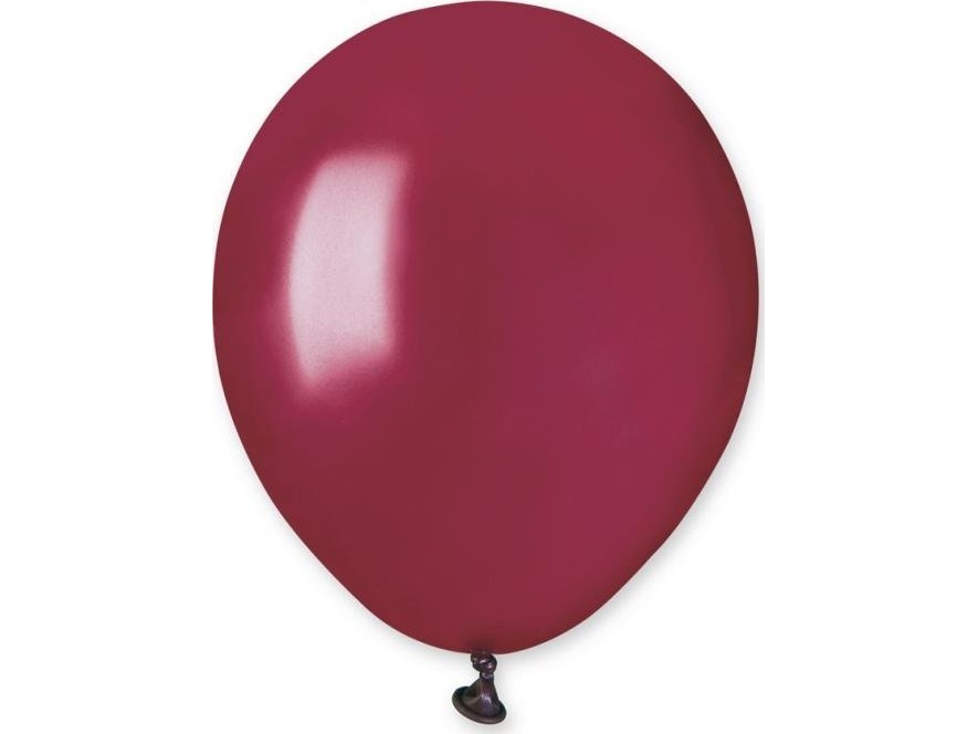 Arpex Pastelli tummanpunainen ilmapallo 33cm 50kpl