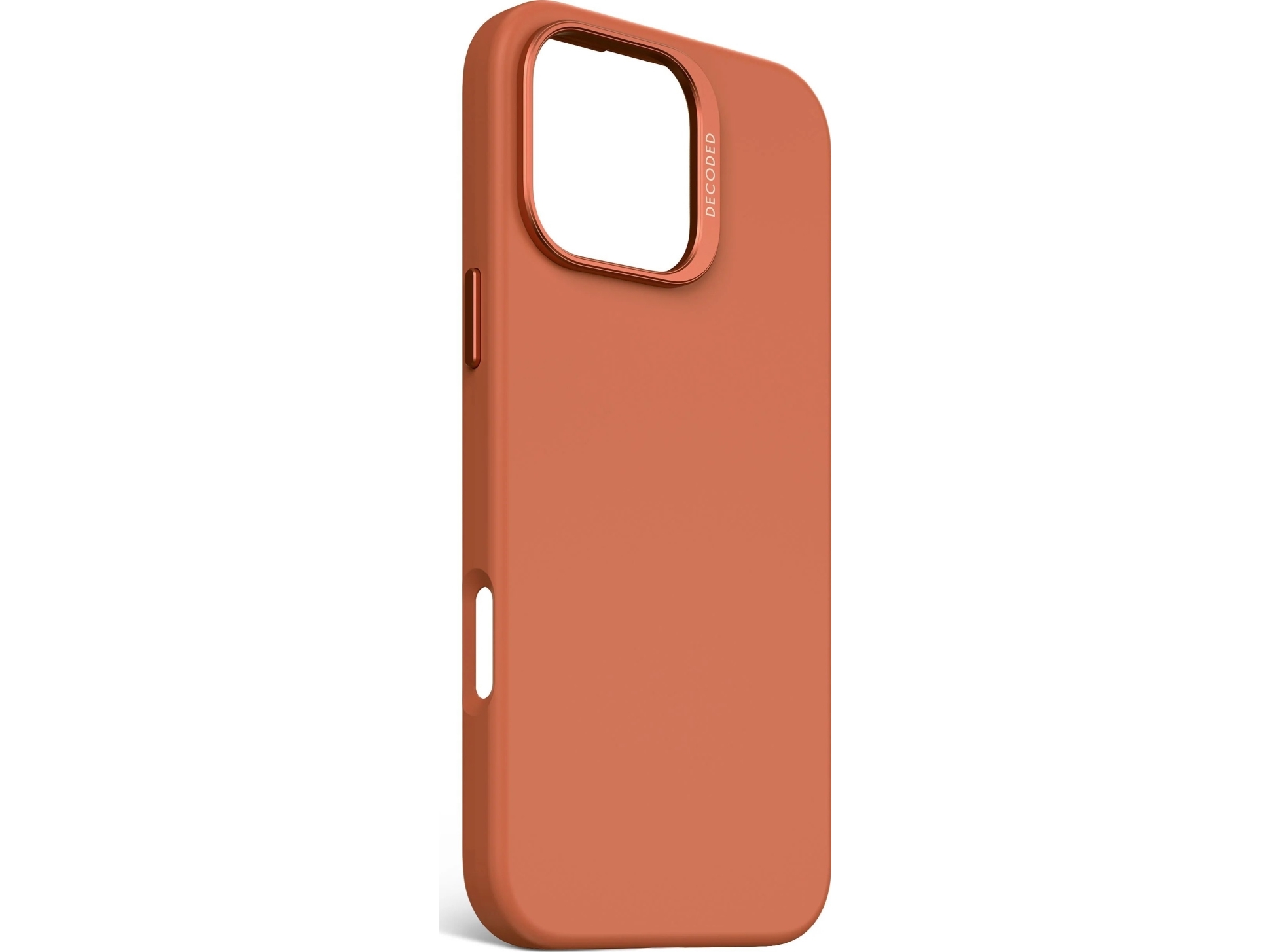 Decoded Antimicrobial Silicone Backcover - Beskyttende Silikoneetui Til Iphone 16 Pro Max Kompatibelt Med Magsafe (Sandsten)
