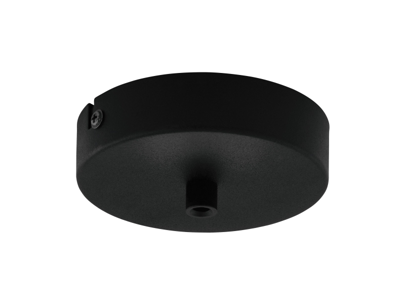 EGLO BALDAKIN med 1 udtag i sort med en diameter på 10,5 cm | Belysning - Tillbehör & reservdelar - Övriga | GameStuff