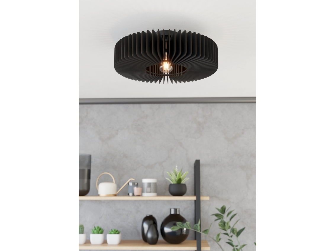 Eglo Palombaia Loft E27 Sort