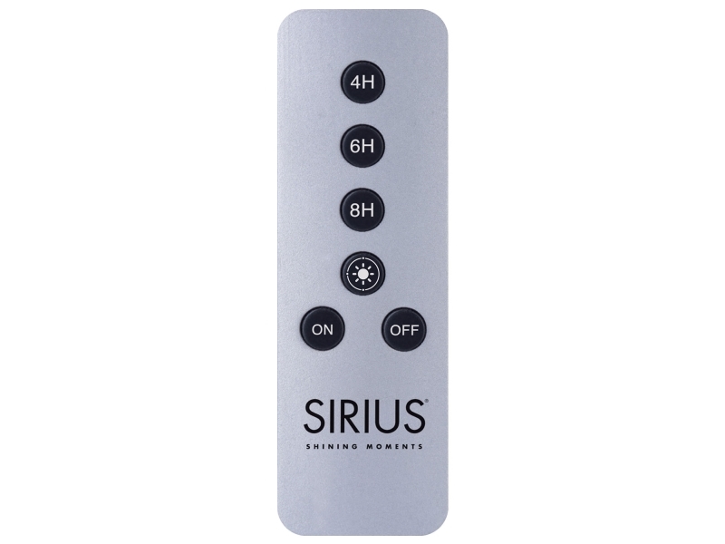 Sirius Fjernbetjening | Julen - Konstgjord belysning - Ljuskronor och blockljus | GameStuff