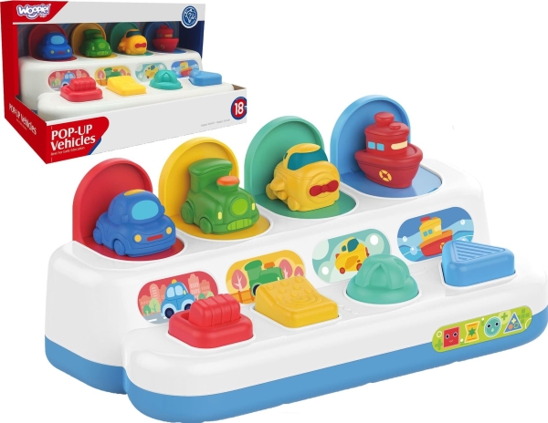 Woopie Baby WOOPIE 47238 Mokomieji žaisliniai iššokantys automobiliai