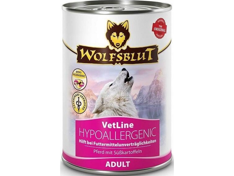 Wolfsblut Wolfsblut Dog Vetline Hypoallergenic Puszka 395G