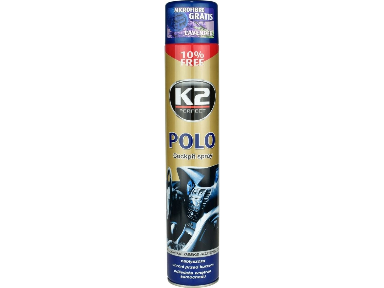 K2 Cockpit shining spray K2 Polo Cockpit spray - Lavendel 750ml universal