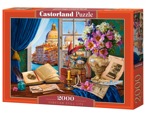 Castorland Puslespil 2000 Venetian Still Life Castor