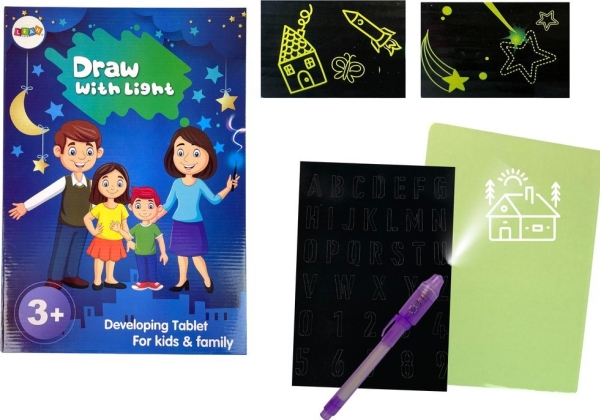 Leantoys Magic Light Tegnetavle Til Grafisk Skrift