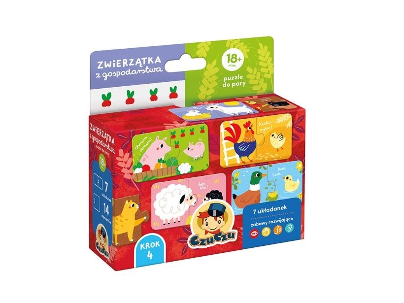 Czuczu Bauernhof Tiere Pairing Puzzles