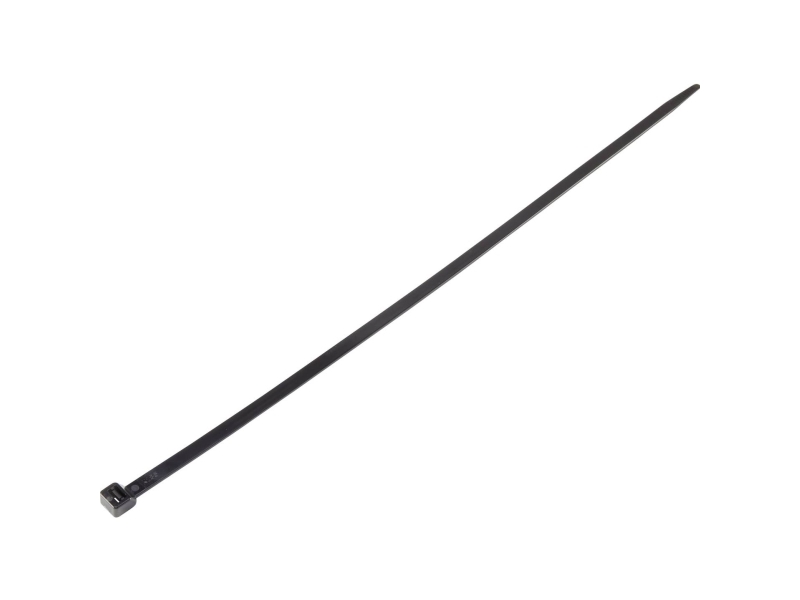 Conrad Tc-6645820, Leiter-Kabelbinder, Schwarz, 450 Mm, 8 Mm, 100 Stück(E)