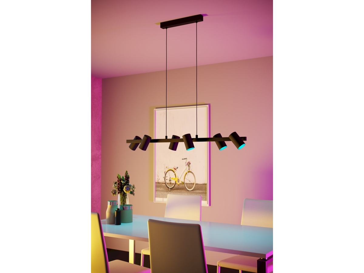- Sett med 3x GU10, fjernkontroll - RGB + TW - Zigbee, Bluetooth
