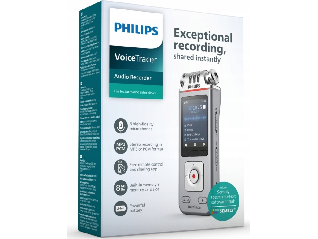 Philips Voice Tracer Dvt4115