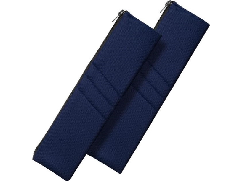 Labo bomuldsindlæg til sikkerhedsseler 2 stk. (marineblå)