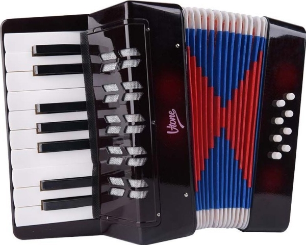 V-TONE V-TONE ZENEK BK dragspel för barn som vill lära sig och ha kul | Hobby - Musikinstrument - Skolinstrument | GameStuff