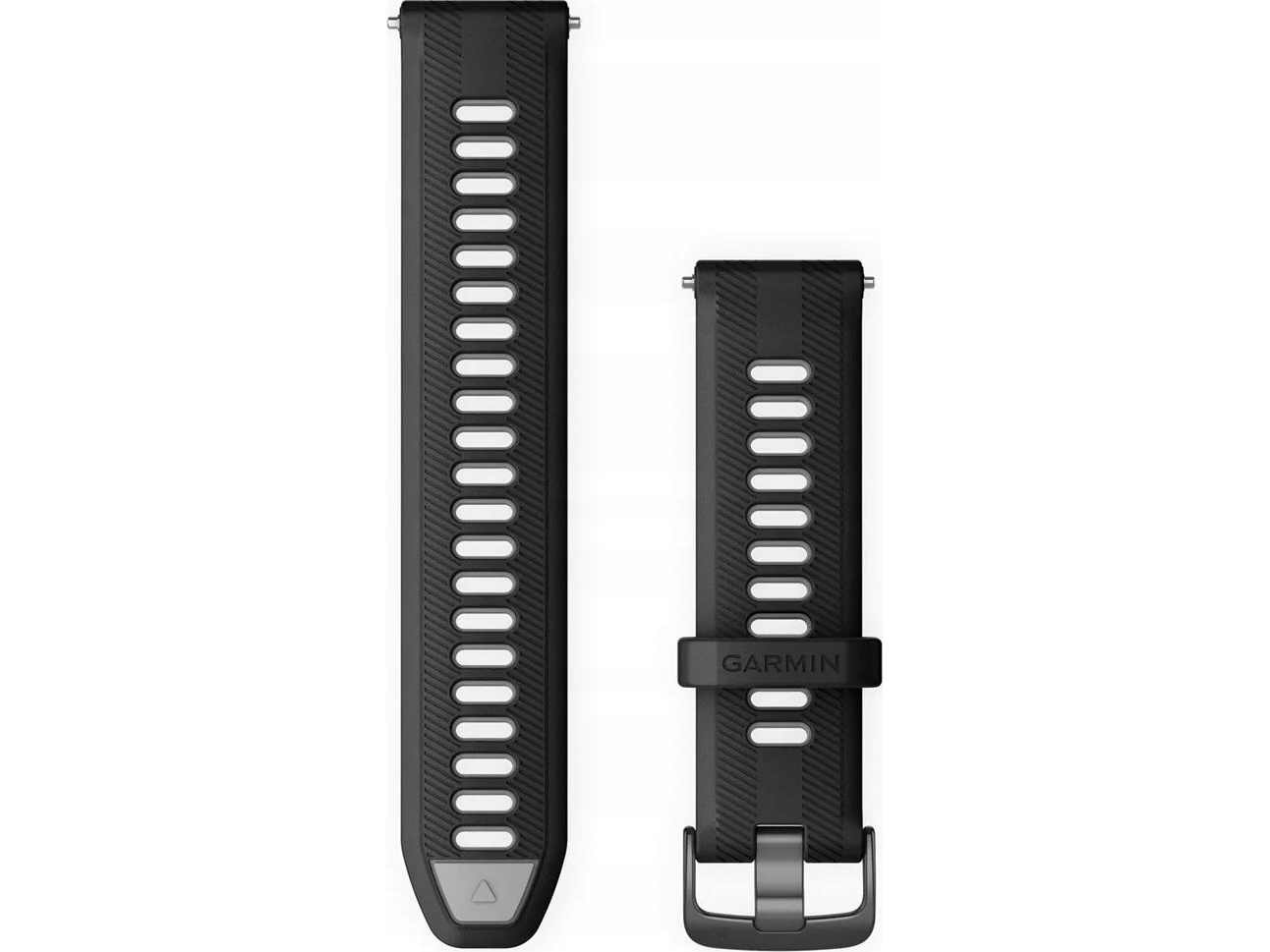 Garmin Forerunner 965 Laikrodžių Dirželiai, Juodas / Pilkšvas, 22 Mm