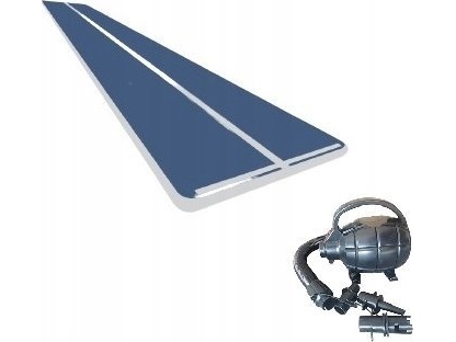 Master Aufblasbare Gymnastikmatte S-Pro 1400 X 200 X 10 Cm Blau
