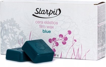 Starpil Film Blue Wax, hård og blød voks med polymerer, klodser 1 kg