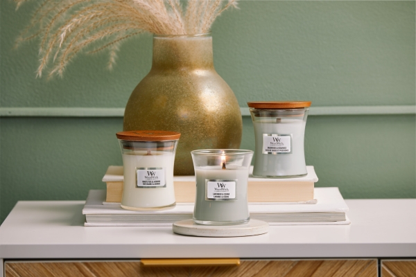 WoodWick Lavender & Cedar, Andra, Grå, Transparent, CEDAR, lavendel, 1 styck | Dofter - Märken - Woodwick | GameStuff