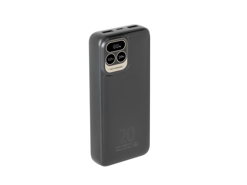 Rivacase Va2521, 20000 Mah, Lithium-Polymer (Lipo), Grau