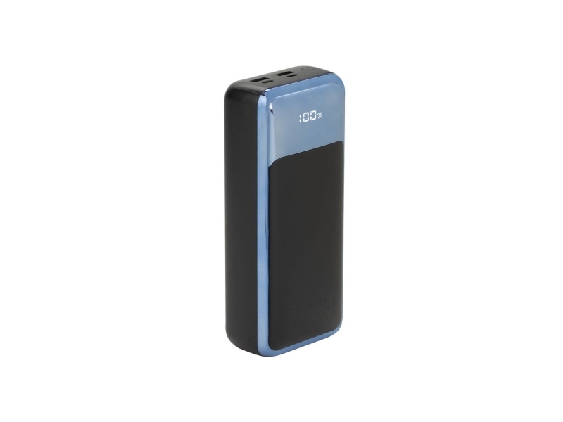 Rivacase Power Bank 30000 Mah Qc/Pd 65W Lcd Für Laptop Schwarz