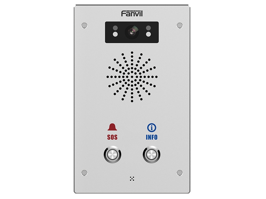 Fanvil I16sv-02P, Kabelgebunden, Ip65, Rj-45, Edelstahl, Wand, 195 Mm