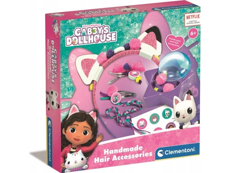 Clementoni Creative Hårtillbehör Cat House Gabi | Skola & Hobby - Till skolväskan - Övriga | GameStuff