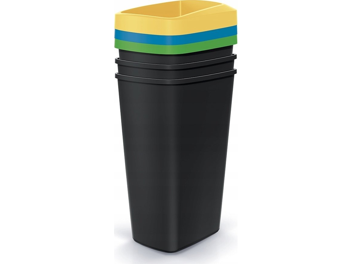 Sourcing Keden Waste Bin Compacta Q 45L Set 3