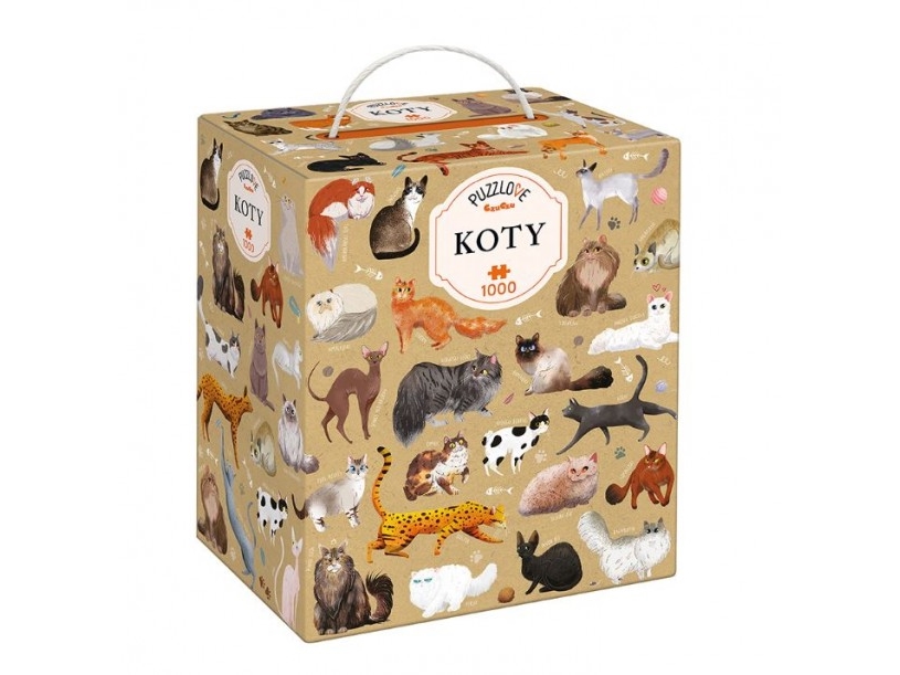 Nici Puzzlestück Czuczu Katzen 1000 Elemente