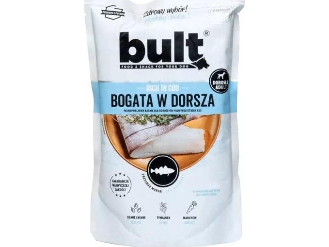 Bult Hundenassfutter Kabeljau 500G