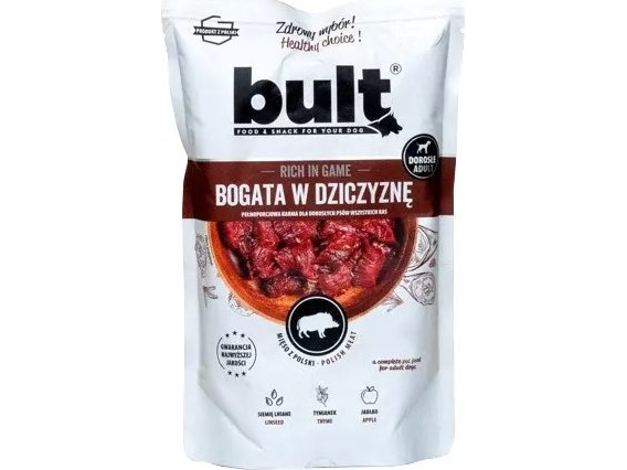 Bult Bult Hundenassfutter Hackfleisch Mit Wild 500G