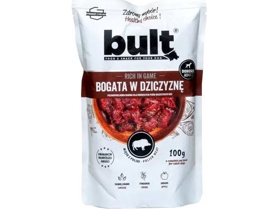 Bult Bult Hundenassfutter Hackfleisch Mit Wildfleisch 100G