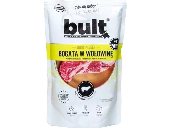 Bult Bult Hundenassfutter Rindfleischmehl 500G