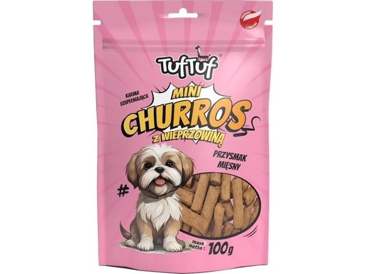 Bult Tuf Tuf Hundeleckerli Mini Churros Mit Schweinefleisch 100G