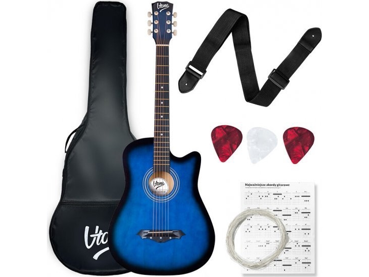 Riverwest akustisk guitar 4/4 blueburst AG ONE BB