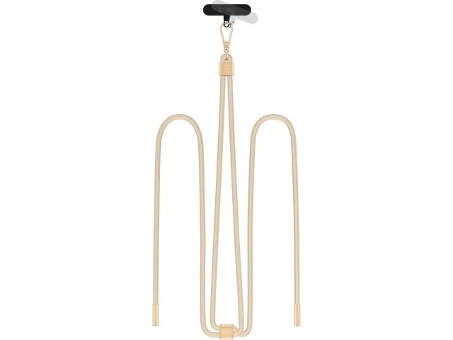 Tech-Protect Tech-Protect C2s Rope Crossbody-Gurt Beige/Gold