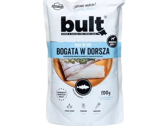 Bult Hundenassfutter Kabeljau 100G