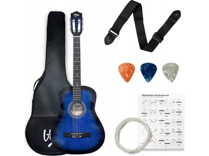 Prima V-Tone Cg One Bb Konzertgitarre 4/4 Blueburst