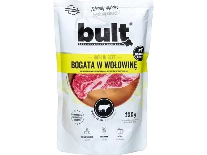 BULT bolte Karma vådfoder til hunde med kylling & oksekød 100g